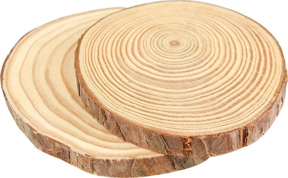 Plastry drewna 2 szt