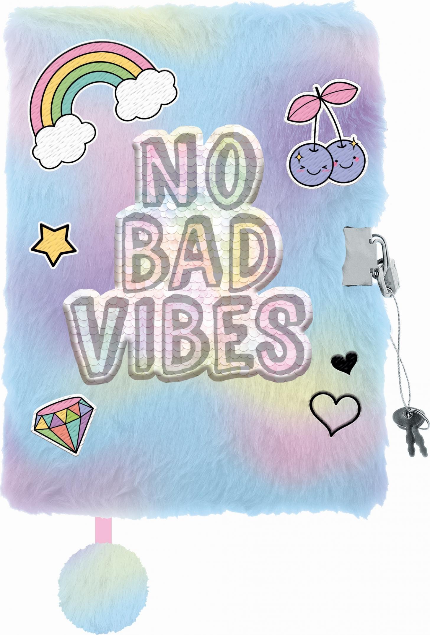 St. Majewski Pamiętnik z kłódką włochacz A5 96k Good Vibes