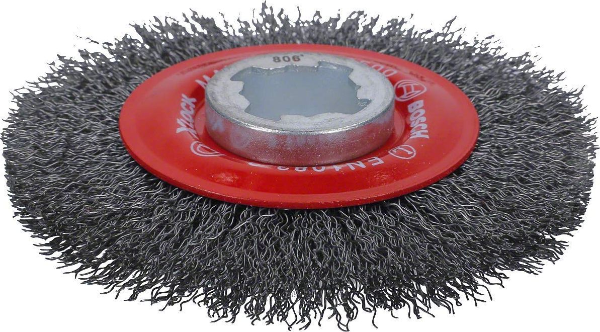 Bosch Bosch X-LOCK Disc brush Clean for Metal 115mm wavy,(O 115mm, 0.3mm wire)