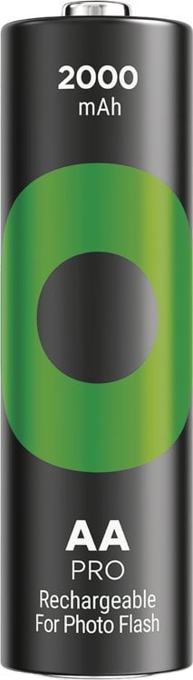 GP Akumulatorki, AA (HR6), 1.2V, 2000 mAh, , kartonik, 4-pack, ReCyko Pro Photo Flash