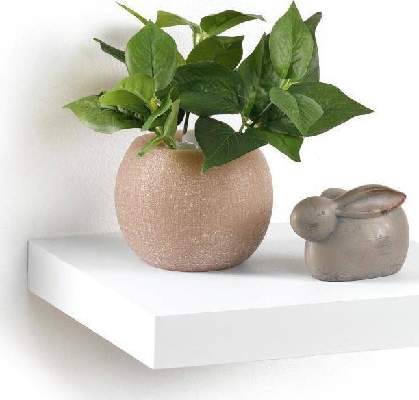 Homea Półka wisząca na ścianę z MDF, dł. 25 cm