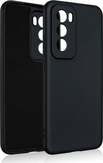 Beline Beline Etui Silicone Oppo Reno 12 Pro 5G czarny/black