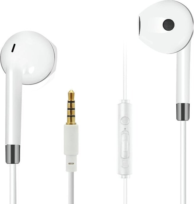 Słuchawki 2GO 2GO In-Ear Stereo-Headset "Comfort" - weiß/anthrazit