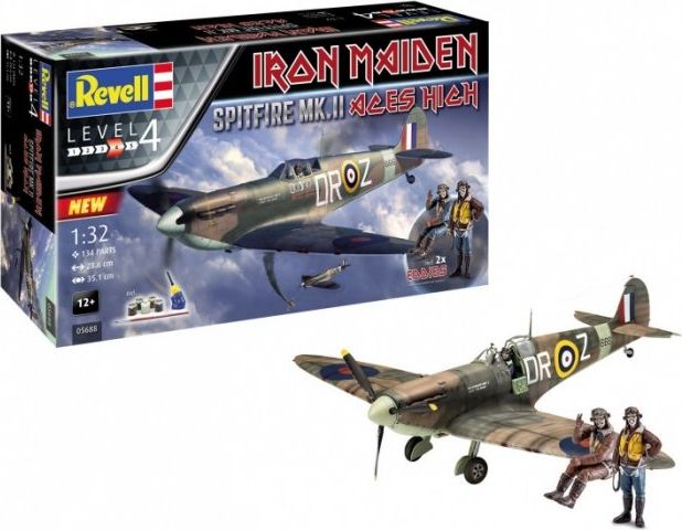 Revell Zestaw upominkowy Iron Maiden Spitfire MK.II AC