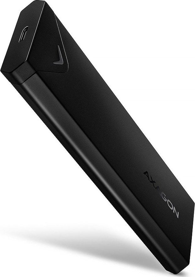 Kieszeń Axagon AXAGON EEM2-UB2, USB-C 10 Gbps - M.2 NVMe SSD ARROW box, czarny