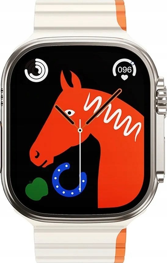 Hoco HOCO pasek do Apple Watch 38 / 40 / 41 mm AS102 gwiezdny z pomarańczowym