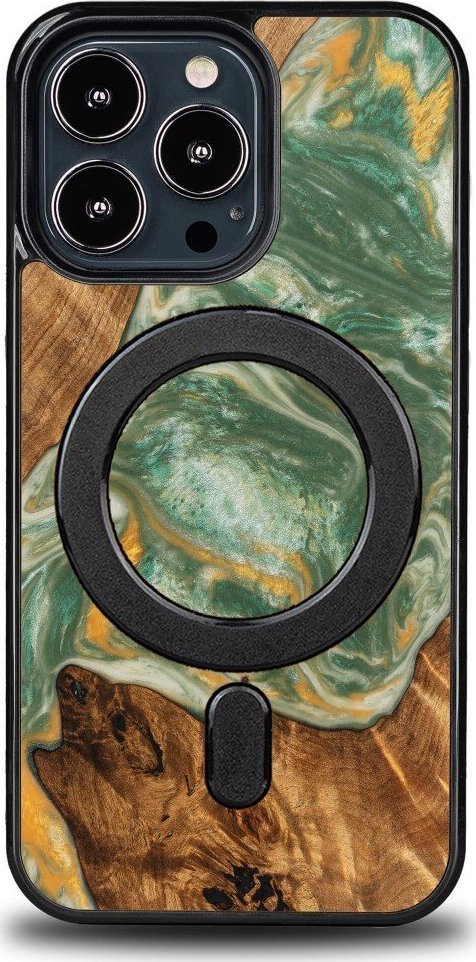 BeWood Etui Bewood Unique na iPhone 13 Pro - 4 Żywioły - Woda z MagSafe