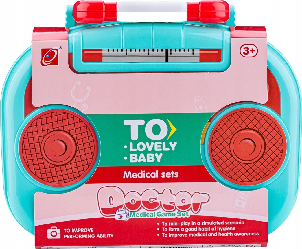 Wieloczęściowy Zestaw Lekarza W Walizce, Mały Doktor
