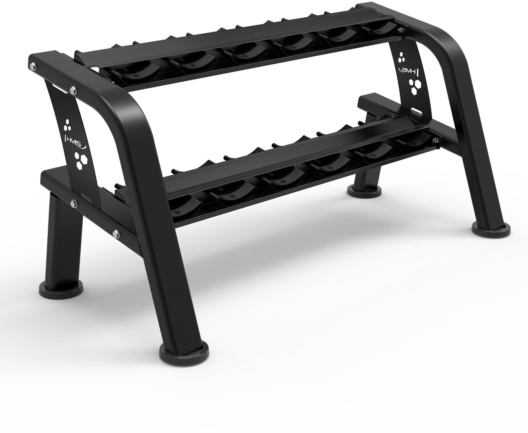 STR48 STOJAK NA HANTLE DWURZĘDOWY 6 PAR COMMERCIAL HMS