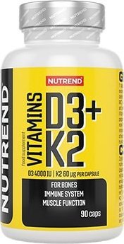 Triton NUTREND Vitamins D3 + K2 4000 IU - 90 caps.