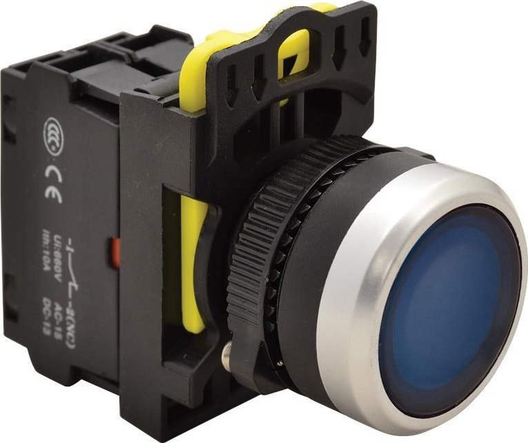 Tracon Electric Przycisk podświetlany NYG3-LB niebieski