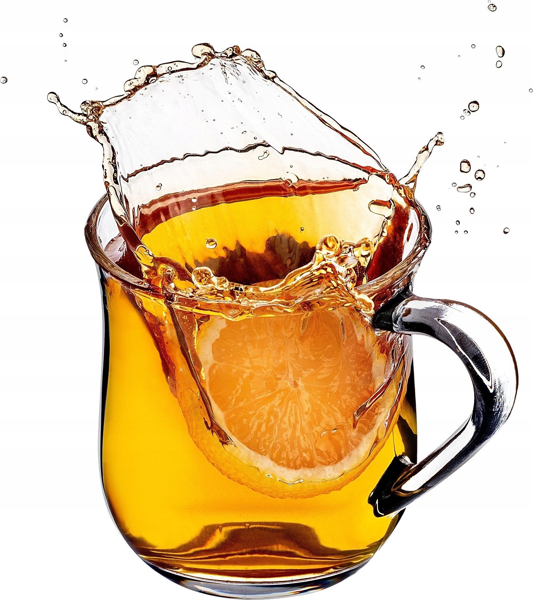 Kadax Szklanka Do Kawy Herbaty 320ml Soku Kubek Z Uchem