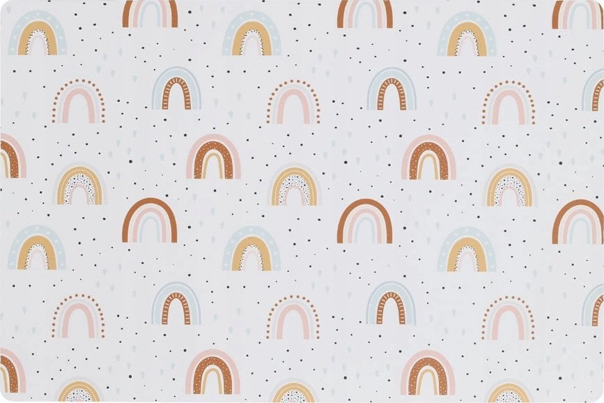 Zeller Plastikowa mata pod talerz RAINBOW, 45 x 30 cm