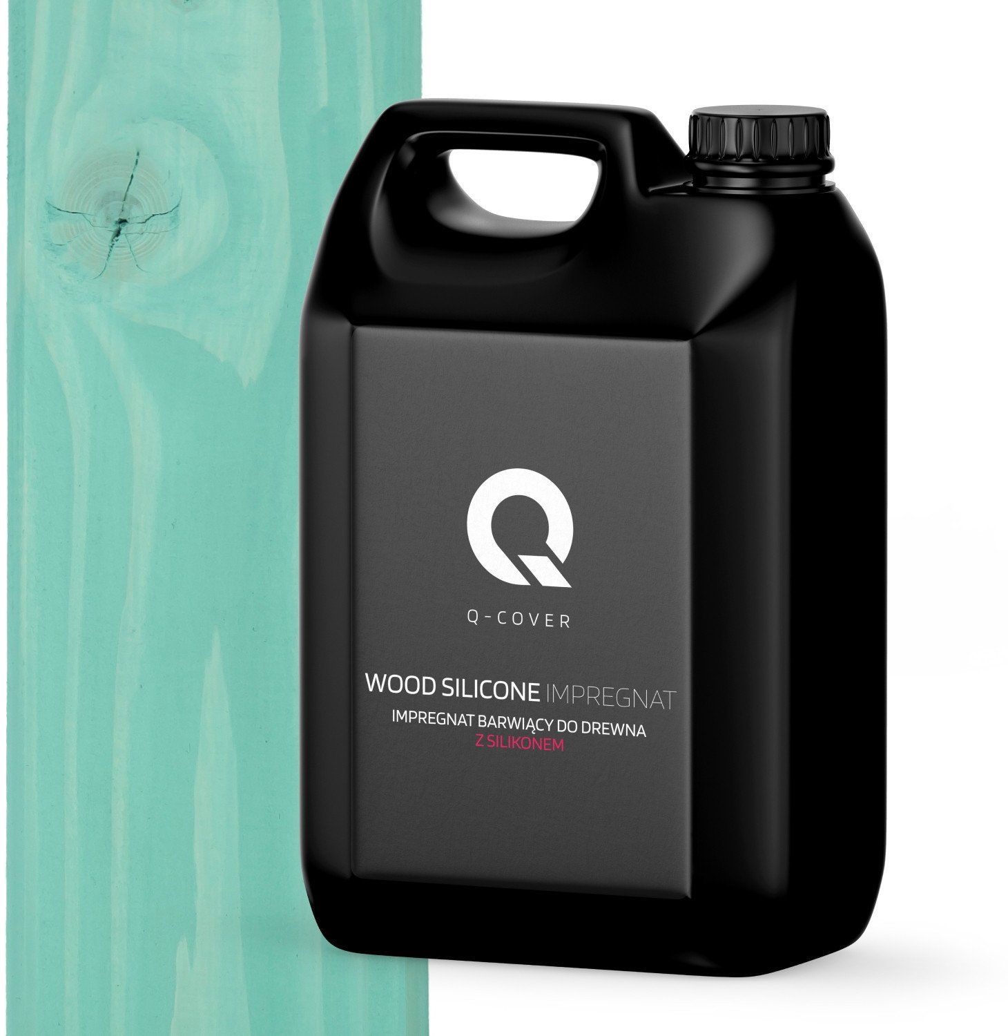IMPREGNAT BARWIĄCY DO DREWNA Z SILIKONEM 2w1 ALTANA KOLOR MIĘTOWY H1553 5L