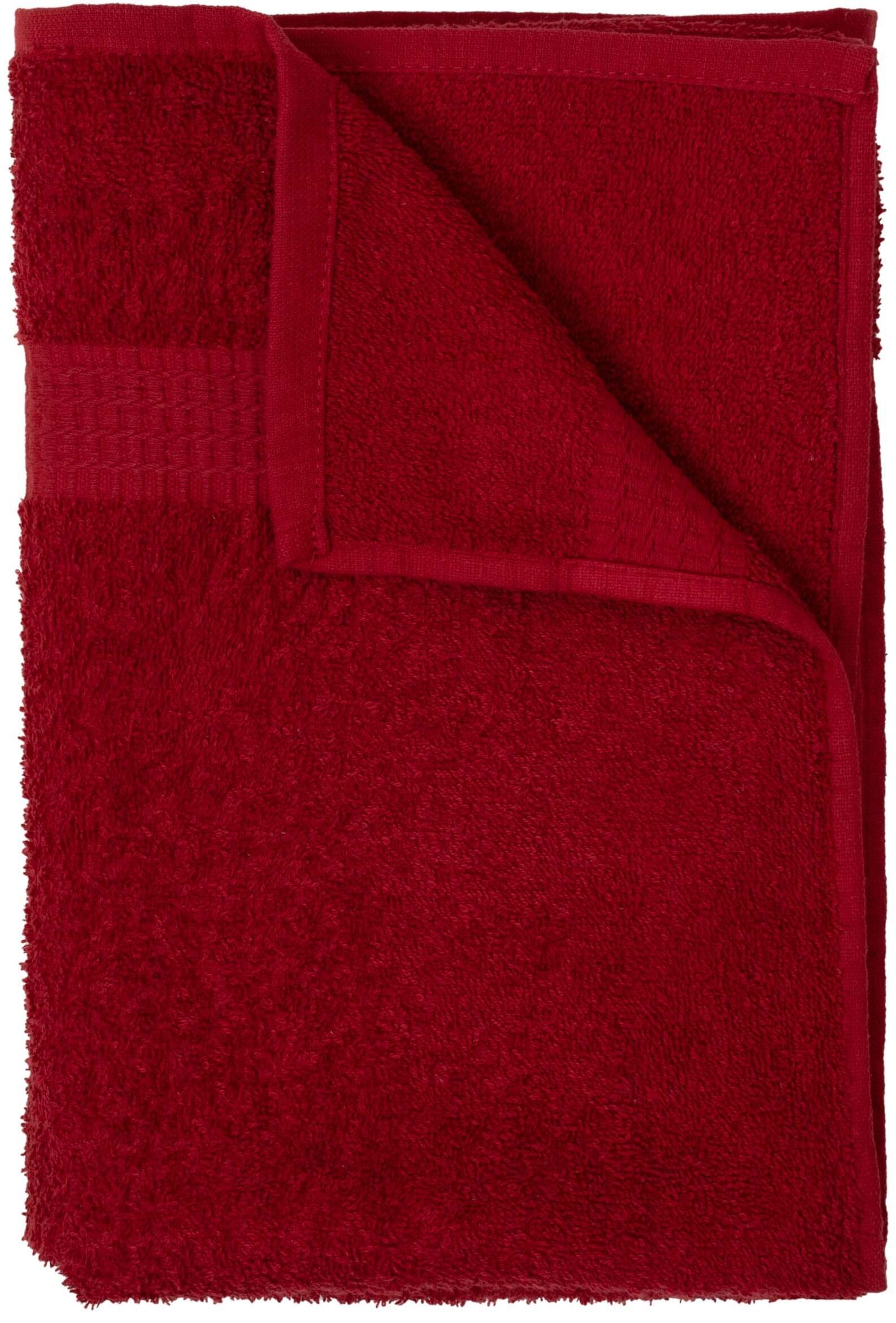 TOWEL TERRY 400 GSM 743 RED 70X140