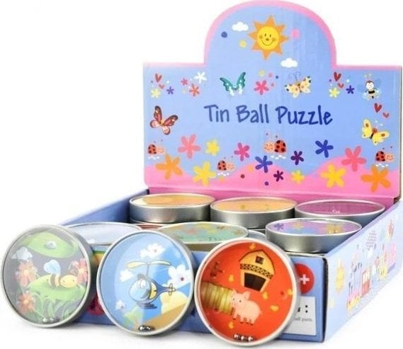 Tin ball metalowa gra zręcznościowa z kulkami