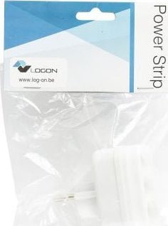 LOGON LPS140 rozgałęziacz 3 x gniazdo sieciowe Wewnętrzna Biały