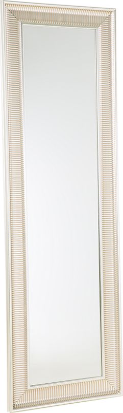 Beliani Lustro ścienne 51 x 141 cm złote CASSIS