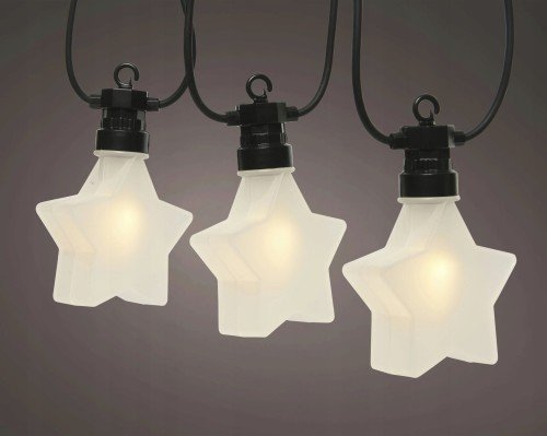 Dekoracja świąteczna Kaemingk Lampki choinkowe LED ozdobne gwiazdki 4,5 m