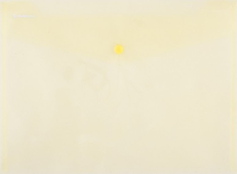 Donau TECZKA KOPERTOWA A4 235X330X0,18MM NA ZATRZASK TRANSPARENT ŻÓŁTA 8544001PL-11