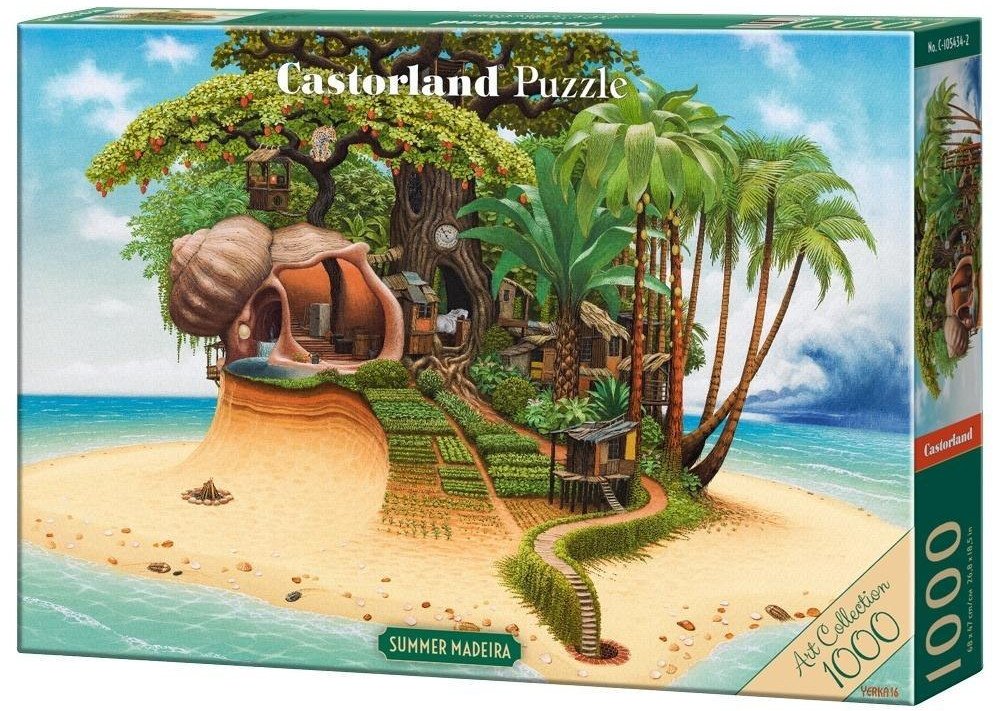 Puzzle 1000 Summer Madeira Art Collection CASTOR