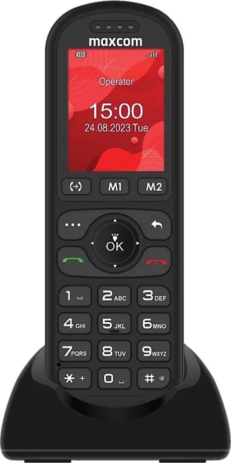 Telefon komórkowy Maxcom Maxcom Comfort MM39D SE LTE Dual Sim Czarny