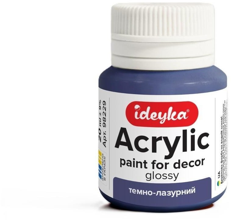 Farba akrylowa ciemnoniebieska 20ml