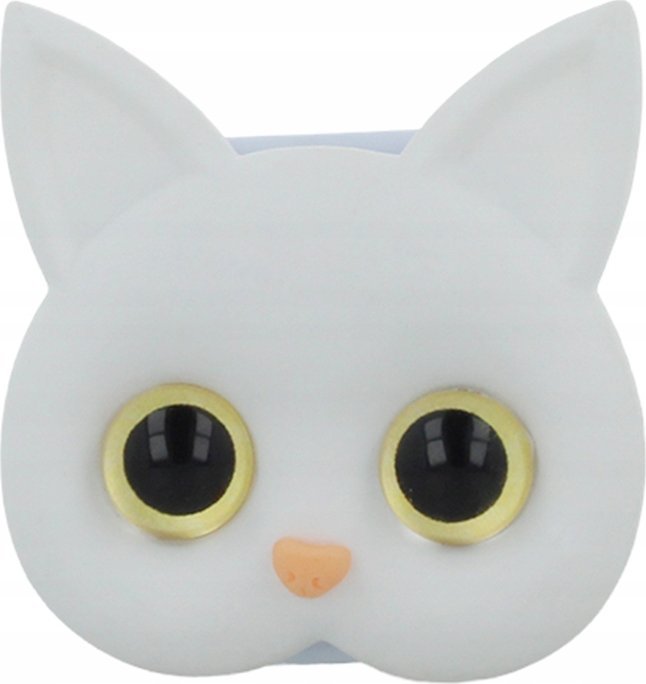 OEM UCHWYT KOT Z LUSTERKIEM WHITE / BIAŁY