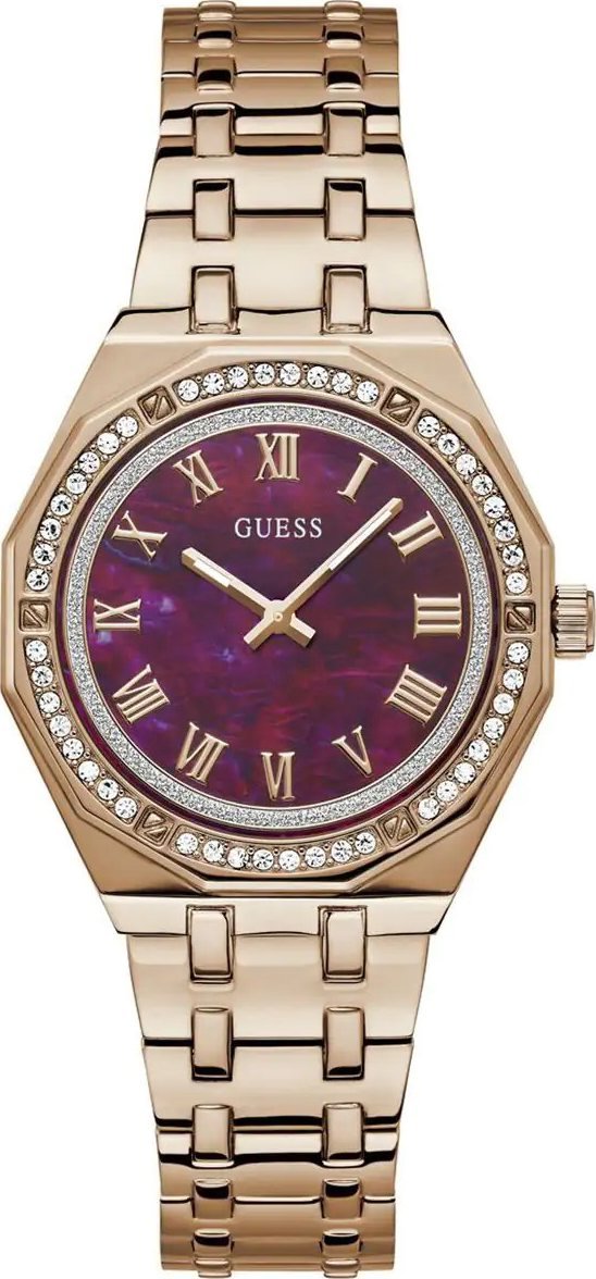 Zegarek damski Guess GW0770L3 CYRKONIE różowe złoto