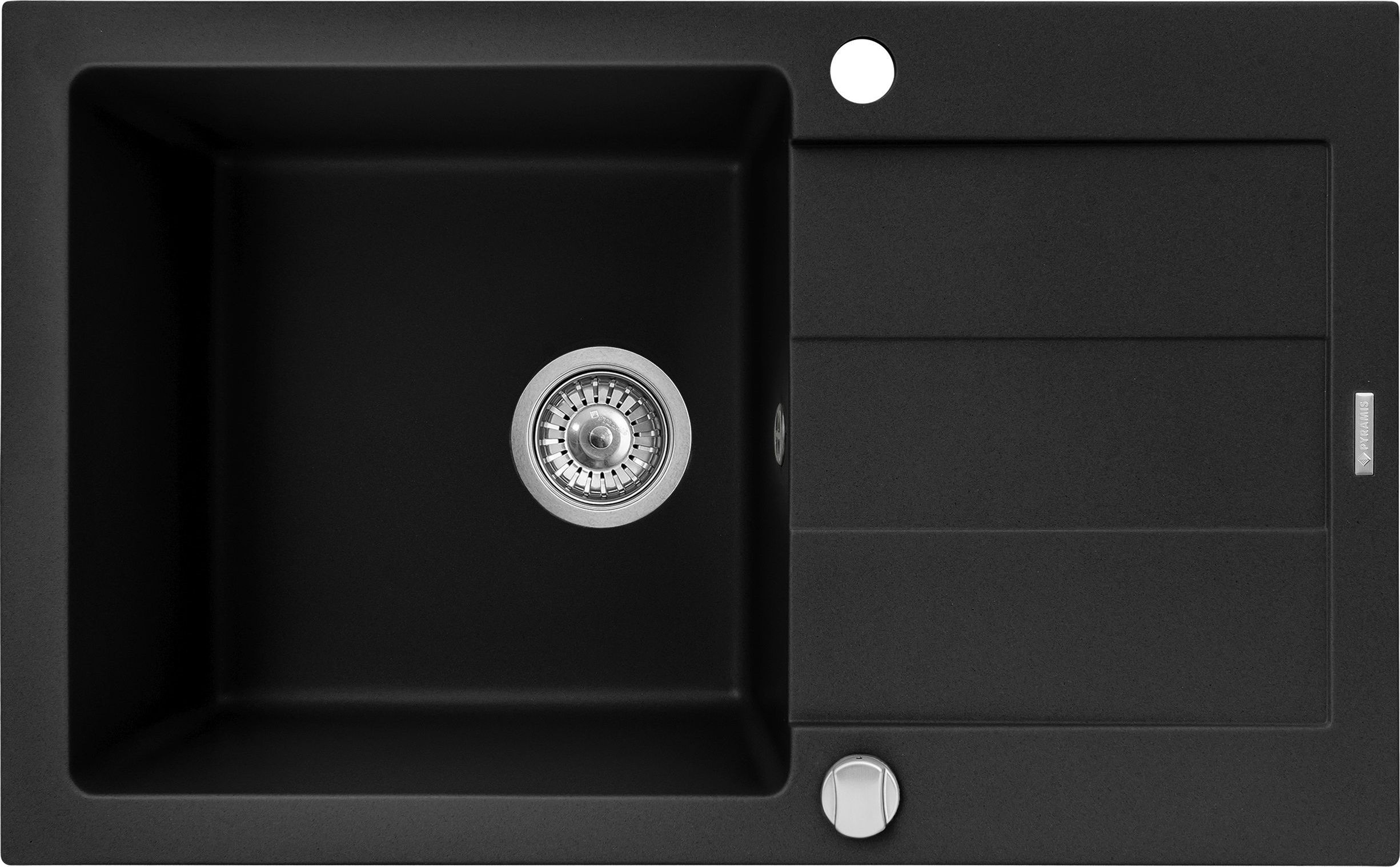 Zlewozmywak Pyramis Pyramis SPARTA 76x44 1B 1D volcano 070166701