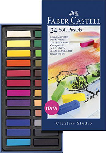 Faber-Castell Pastele suche mini 24 kolory 128224