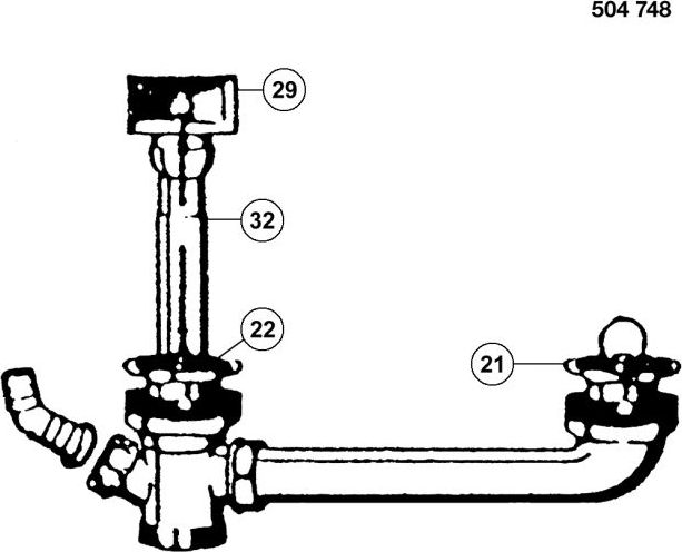 Blanco Armatura przelewowo-odpływowa 2x1,5 TOP ED