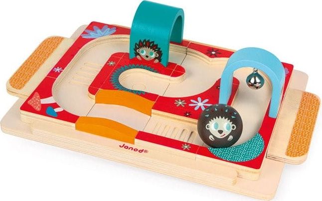 Janod Układanka-tor dla Kuli Jeżyk 18m+