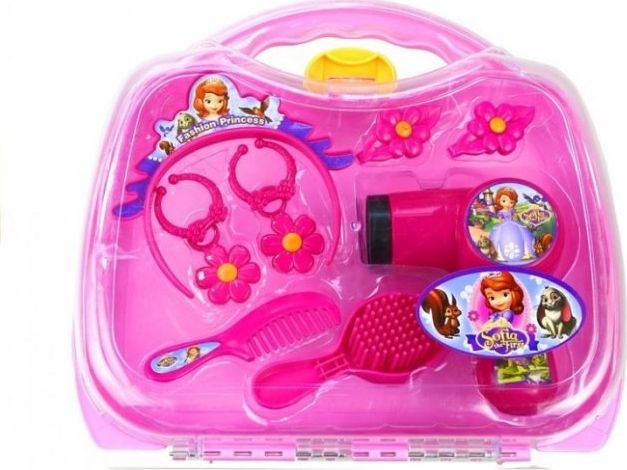 Lean Sport Zestaw Księżniczki w Walizce Suszarka Kolczyki