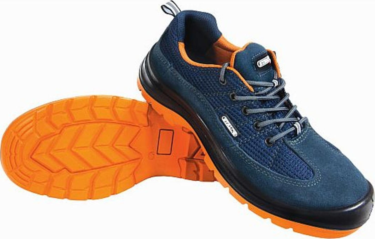 Stalco LIGHT O1/S0 SRC - bardzo lekki półbut roboczy, skóra zamszowa, otwory wentylacyjne, siateczka, zalewany nosek, antystatyczny, odblask 41