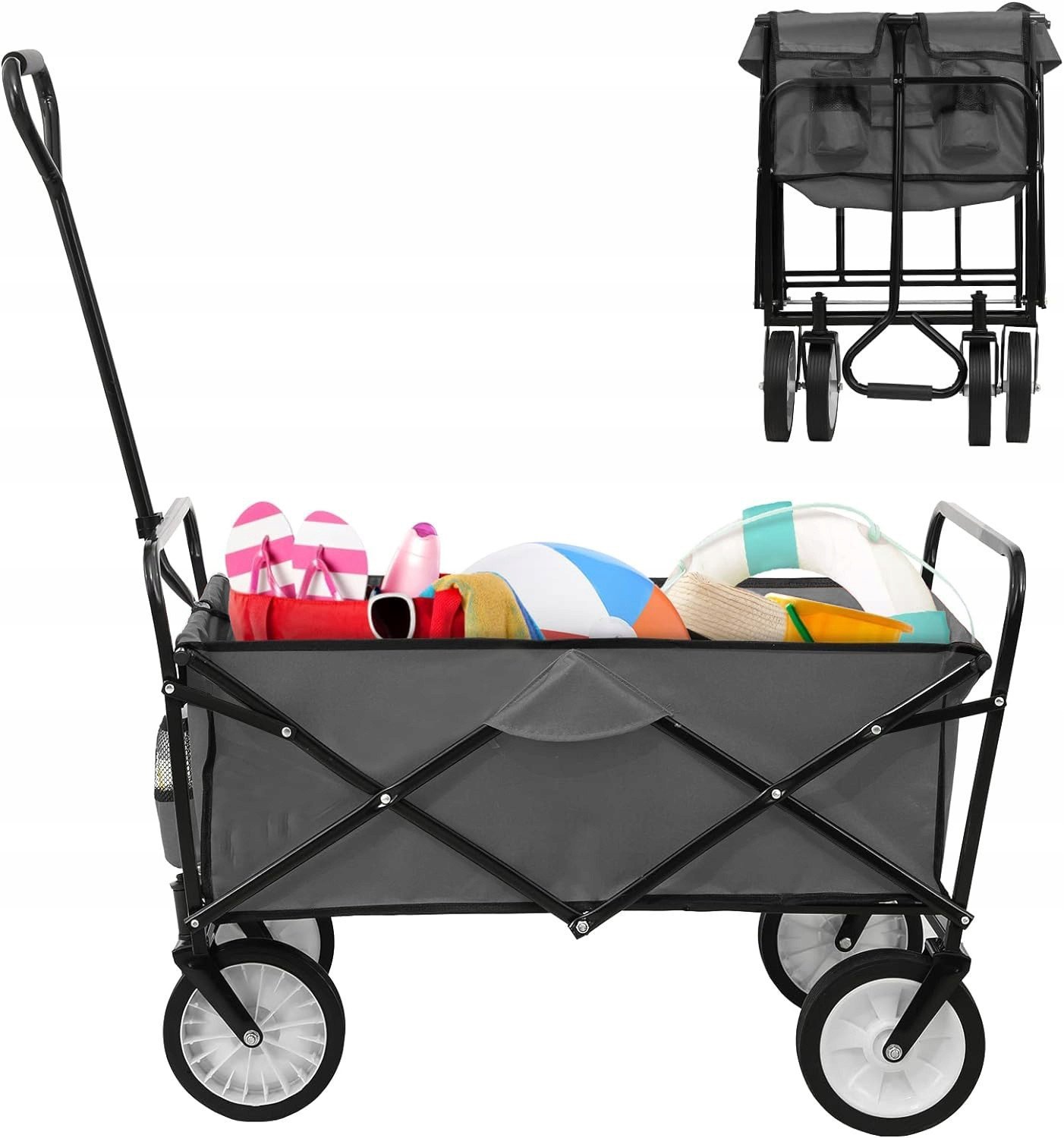 O4A WÓZEK TRANSPORTOWY SKŁADANY 4 KOŁA