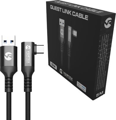 Vortex Virtual Reality Kabel 5m USB-A do USB-C do Oculus Link Quest 2