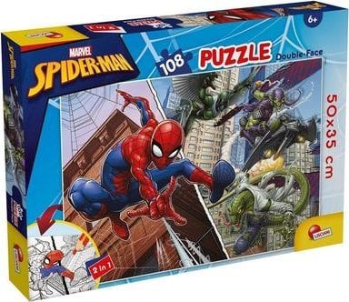 Lisciani LISCIANI MARVEL PUZZLE DF PLUS 108 SPIDERMAN