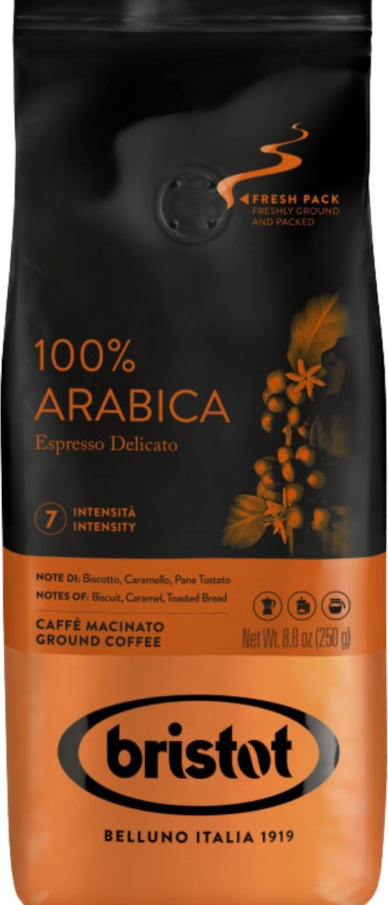 Kawa mielona Bristot 100% Arabica 250 g