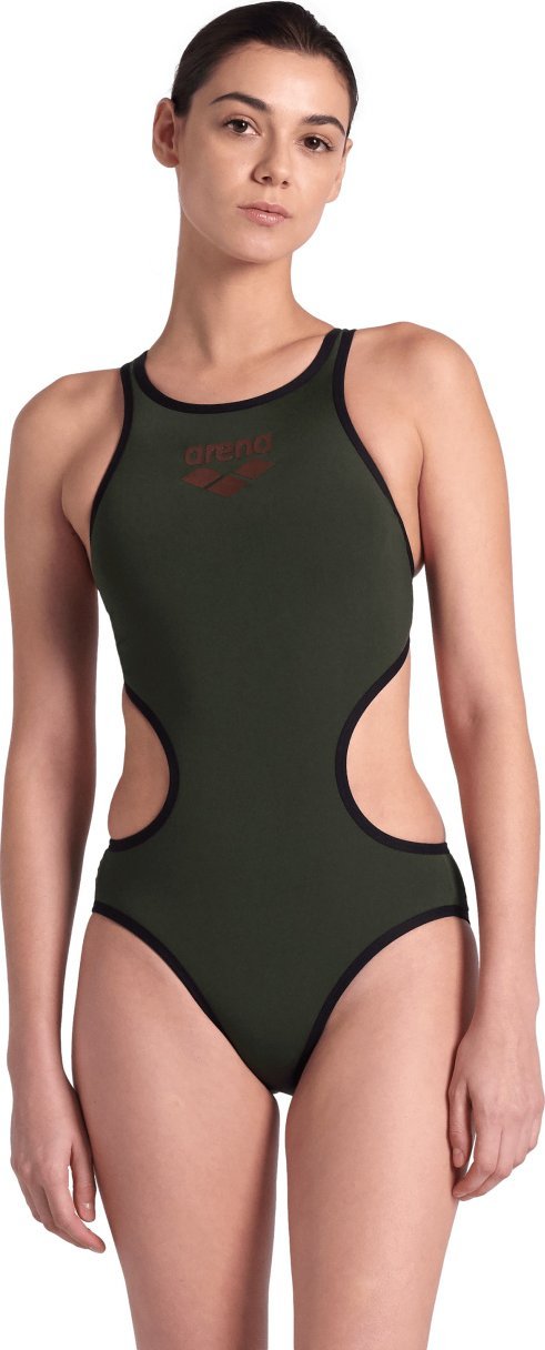 Arena Strój kąpielowy damski jednoczęściowy na basen Arena Big Logo R.D36