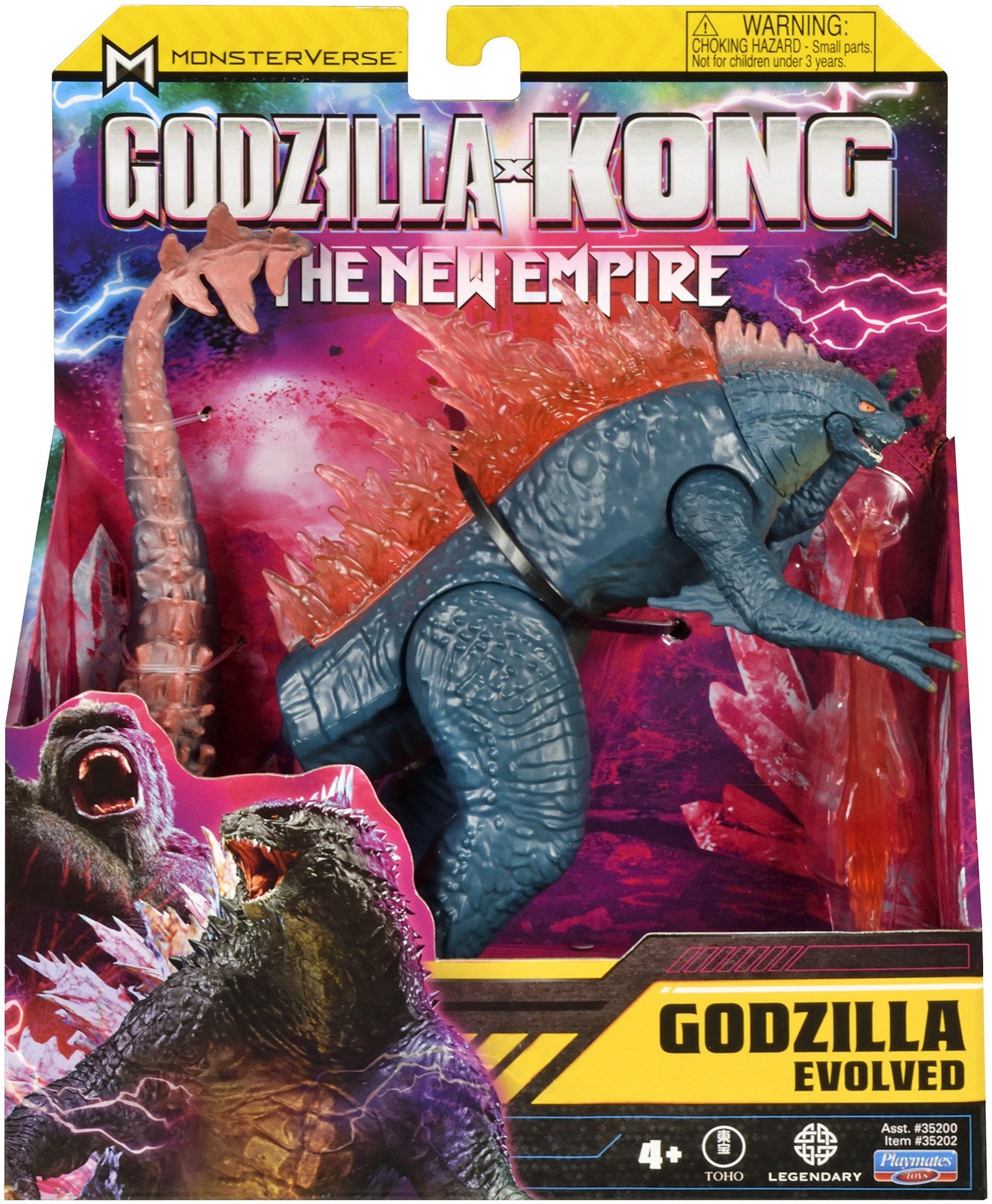 TOY FIGURE 6 GODZILLA EVOLVED 35202