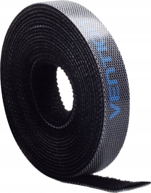 Organizer Vention opaska kablowa z rzepem do kabli nylonowa czarna 1 szt.