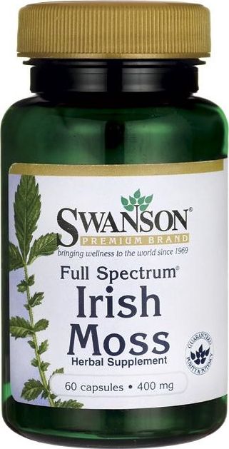 Swanson Swanson - Mech Irlandzki, 400mg, 60 kapsułek