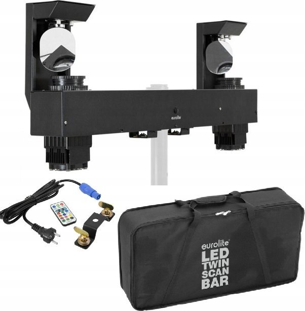Zestaw Eurolite LED Twin Scan Pasek LED z 2 Skanerami+ Pilot na Podczerwień