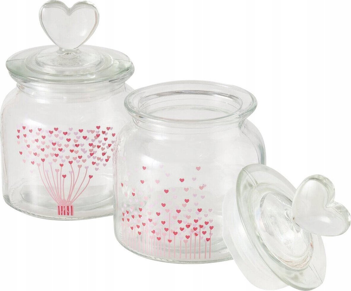 Słoiki do przechowywania SHERINE, 2 szt