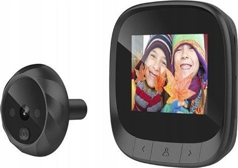 Spreest WIZJER ELEKTRONICZNY DZWONEK KAMERA DO DRZWI JUDASZ ZDJĘCIA
