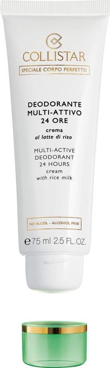 Collistar Deodorant 24h Cream - antyperspirant w tubce dla kobiet 75ml