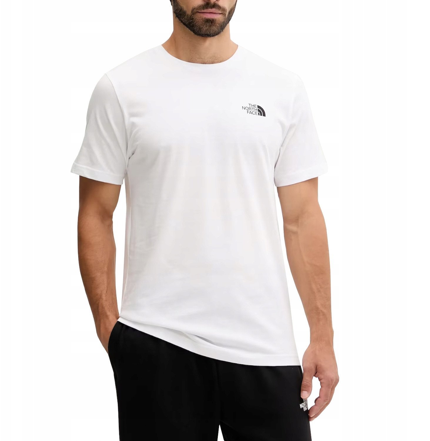 The North Face M Half Dome Photo SS Tee NF0A8EE9FN41 białe S