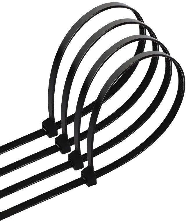 Organizer Aigostar Nylonowa opaska zaciskowa 30 szt. 4,8x350 mm czarna