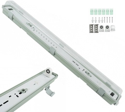 Ecolight Oprawa do tub LED 1x60cm pełna blacha odbłyśnik
